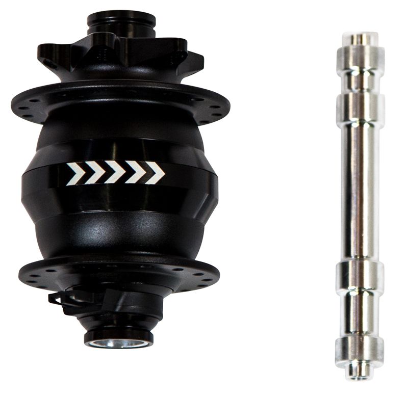 28/29" PD-8X Dynamo-Rad QR/15x100 DISC / schwarz
