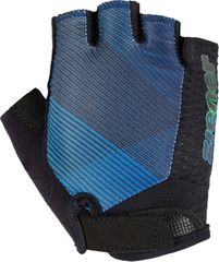 CHADI Kinder-Kurzfingerhandschuhe / black/cobalt blue / L=6