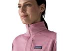 R1 HYBRID Damen-Fleecejacke / light violet / XL