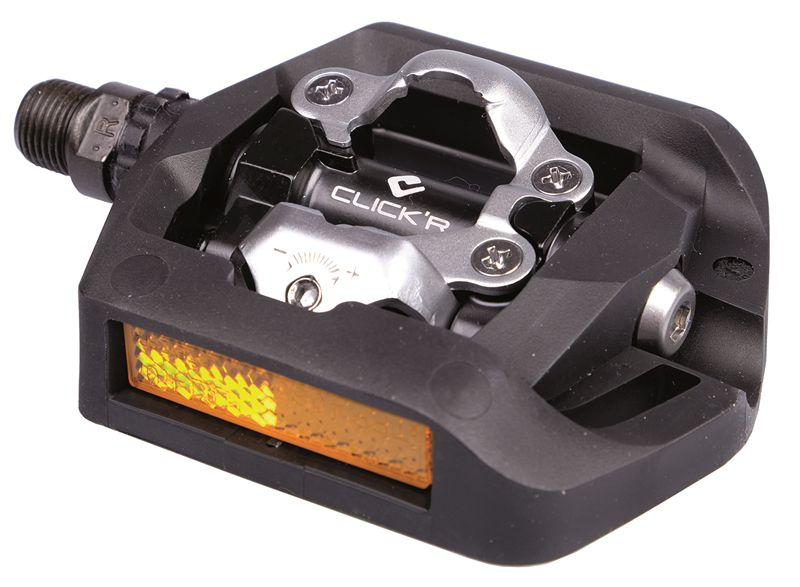 PD-T421 CLICK'R Kombipedal / schwarz