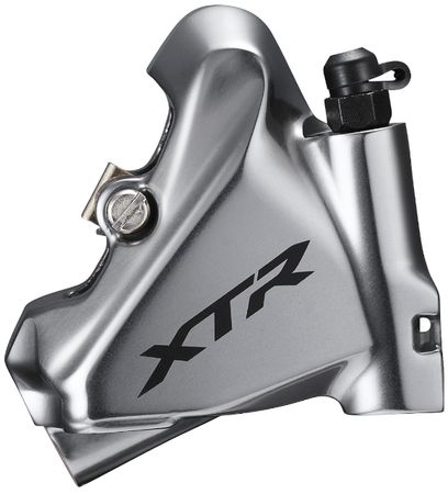 MAXPAD Bremsbelag für Shimano Road + MTB Flat Mount, XTR M9100 / rot / organisch