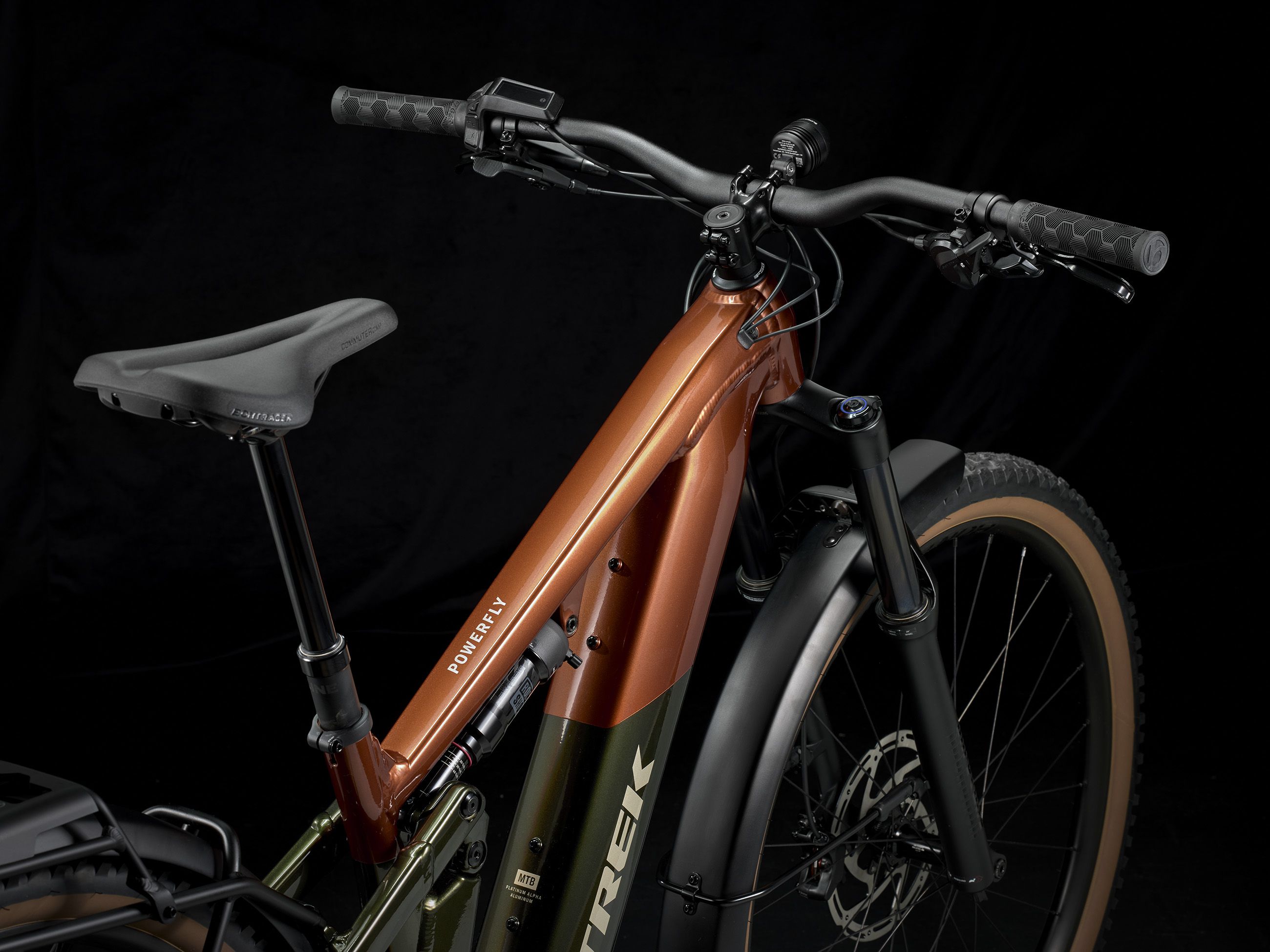 POWERFLY+ FS 4 EQ GEN 4 E-MTB Fully / pennyflake olive / L