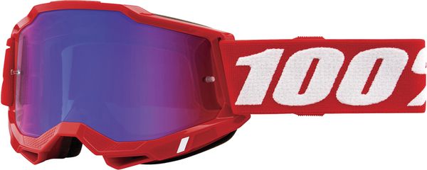 Goggle Accuri 2 / Neon Red - Mirror Red/Blue