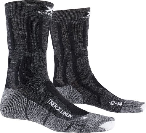 Men Trek X Linen / Dolomite Grey Melange/Opal Black / 35-38