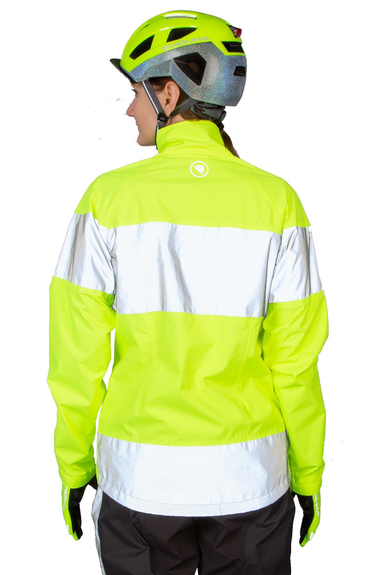 URBAN LUMINITE EN1150 Damen-Regenjacke / neon-gelb / XS