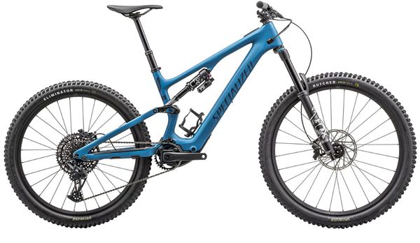 LEVO SL COMP CARBON GEN2 E-MTB Fully / satin mystic blue mystic blue metallic silver dust / S4