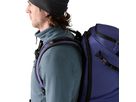R1 HYBRID Herren-Fleecejacke / utility blue / S