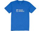 ICON Herren-Merino-Kurzarmshirt / pop blue / S