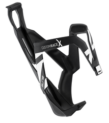 Bidonhalter Custom Race X / glossy black-white
