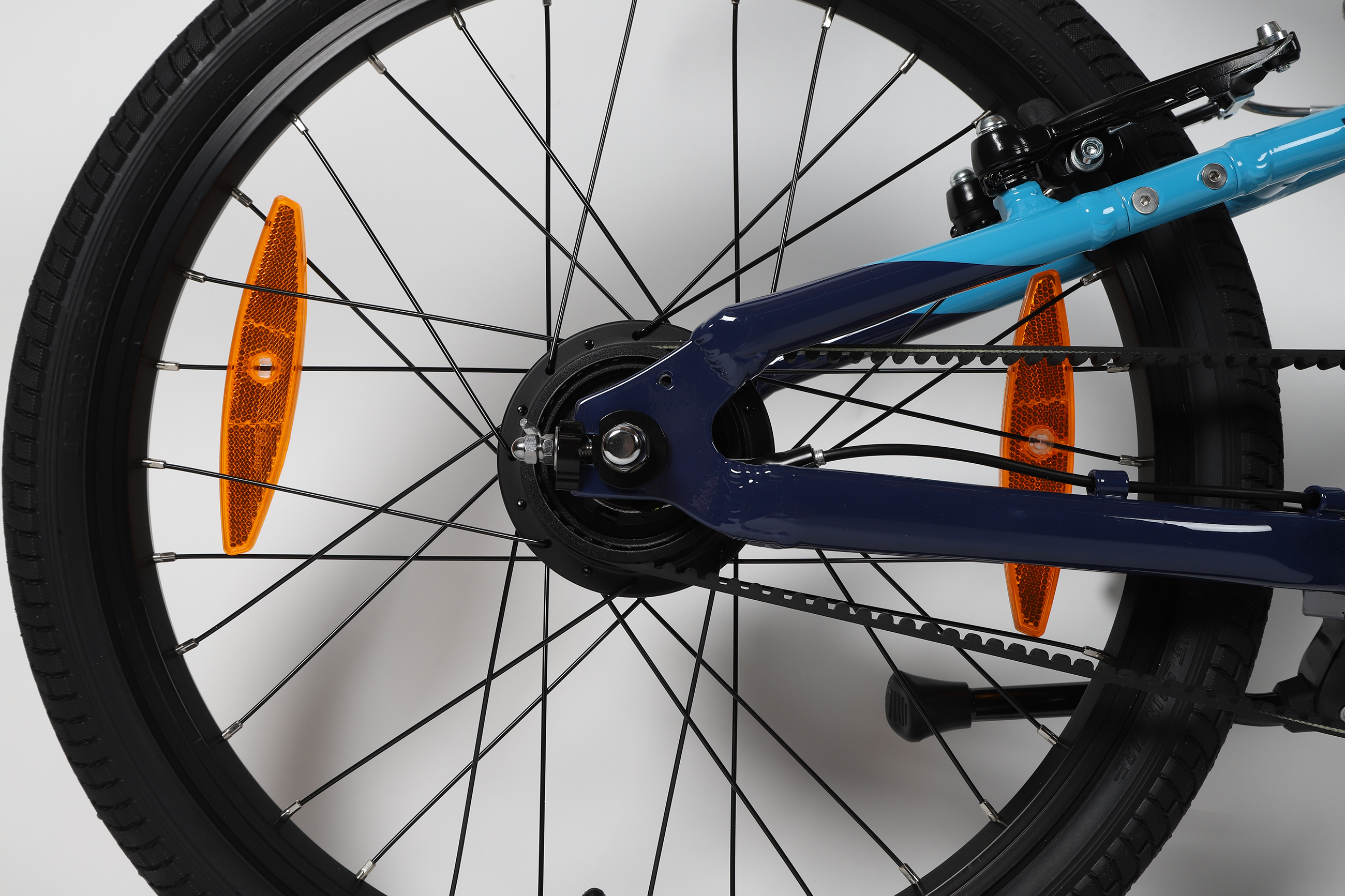 FLiZZi 20 RIEMEN Kindervelo / blau/dunkel / 20 ZOLL