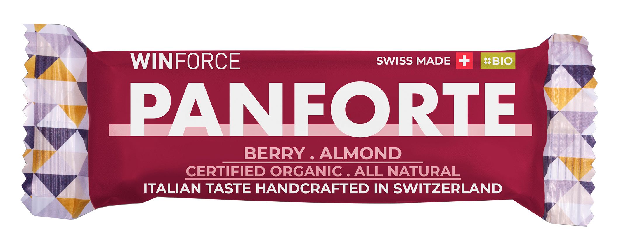 PANFORTE Energieriegel, bio-zertifiziert, vegan, glutenfrei / CITRUS ALMOND