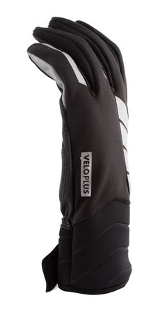 BEAM reflektierende Unisex-Thermo-Handschuhe / schwarz / XS=6
