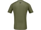 FJØRÅ  WOOL SS Herren-Merino-Kurzarmshirt / olive night / M