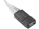 USB ONE Steckverbinder für LUPINE-Akkus / schwarz / USB-A zu USB