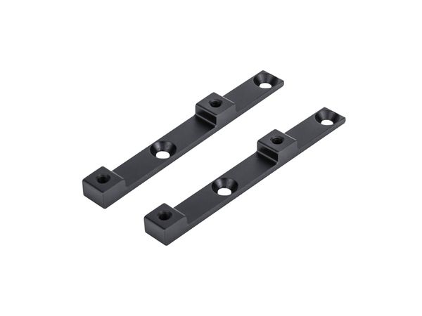 ALT-POSITION Adapter für alternative Bidonhalterbefestigung / schwarz silber