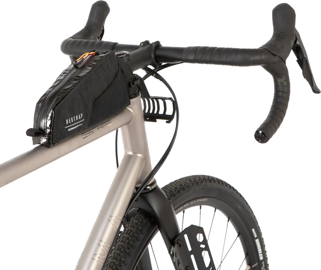 Race Top Tube Bag - Short / schwarz / 12 x 24 x 4.5 cm, 1.2 l