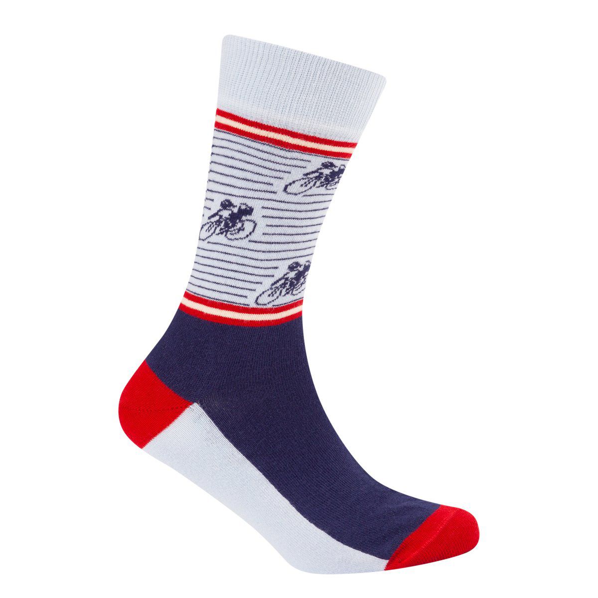 Vintage Cyclist Socks / dark blue / 39-42