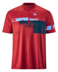AVISIO Herren-Kurzarmtrikot / chili pepper / XXL