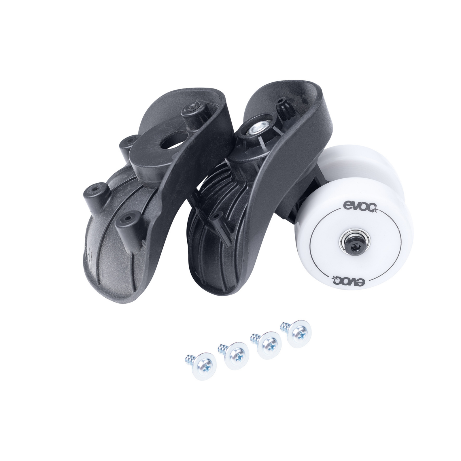 4-Wheel Trolleys Replacement Wheel Left / white