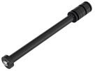 STECKACHSENADAPTER für Gepäckträgermontage / schwarz / M12 x 1.5 169mm