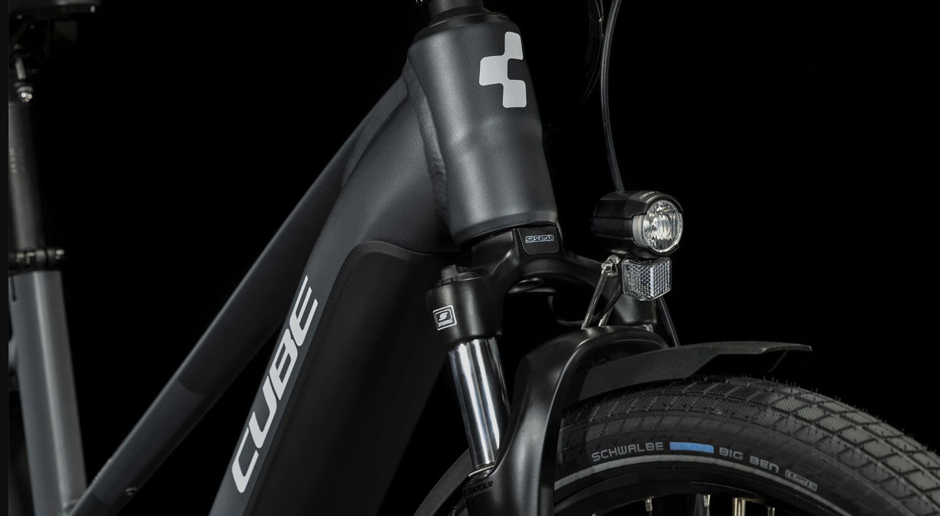 TOURING HYBRID ONE 500 Trapez 2024 E-City- und Alltagsvelo / grey white / 46 CM