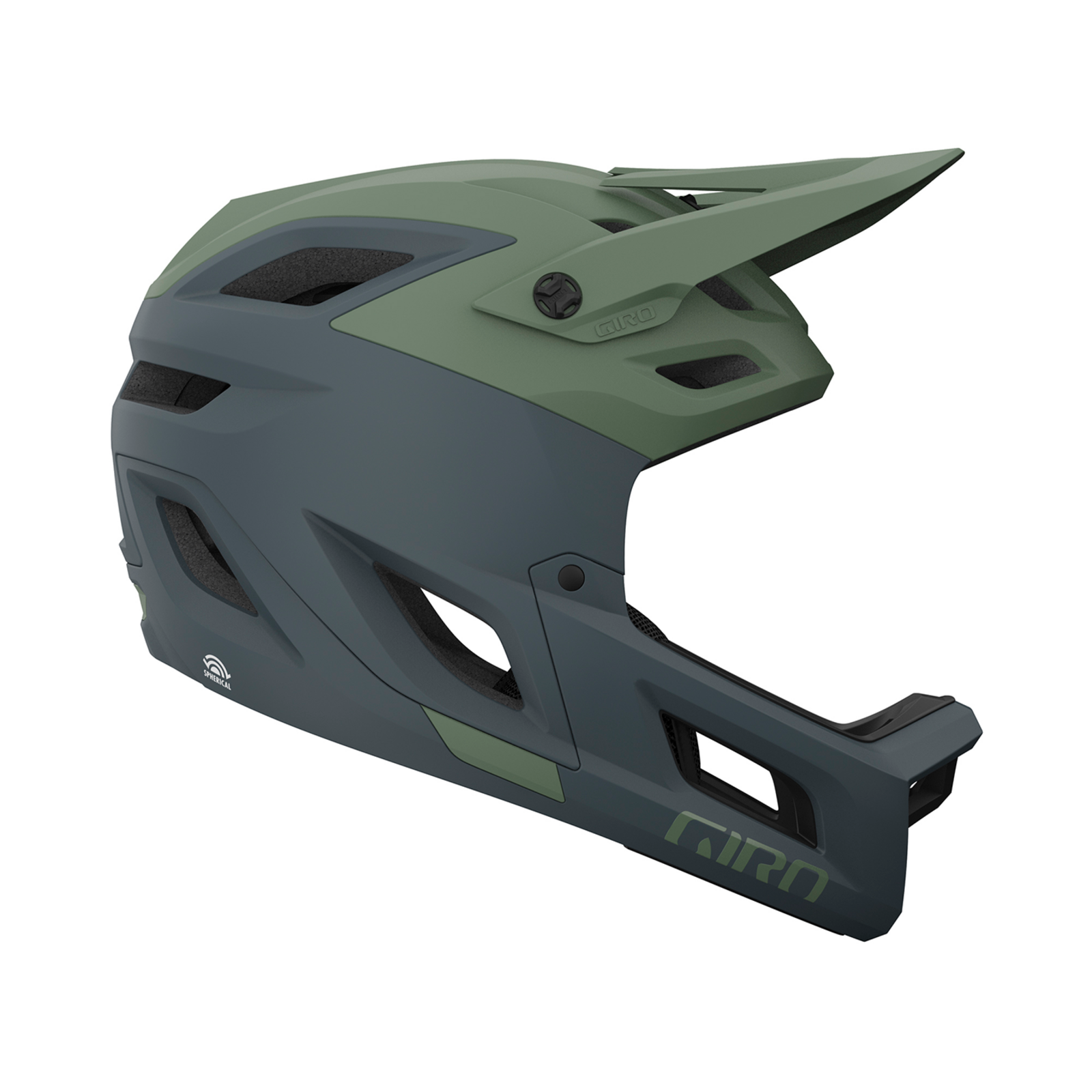 Coalition Spherical MIPS Helmet / matte hedge green/dark shark /