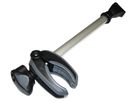 BIKE ARM, Rahmen-Haltearm für Kupplungsträger / schwarz / 1. RAD