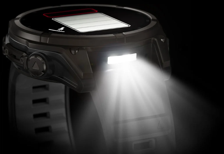 FENIX 8 SOLAR SAPPHIRE Multisportuhr / carbongrau / 47mm Sapphire, 22mm Armband