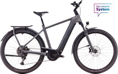 KATHMANDU HYBRID PRO 800 E-City und Alltagsvelo / slabgrey'n'chrome / 54 CM