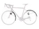 RACE BLADE Spritzschutz für Rennvelo (28") / schwarz matt