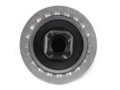 FRA 4-Kant-Tretlager für 68mm Gehäuse / silber schwarz / FRA 117.5mm