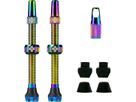V2 Tubeless Ventil Kit / Iridescent / 60 mm