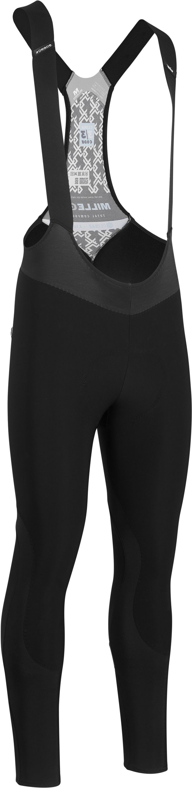 MILLE GT ULTRAZ Herren-Softshell-Trägerhose mit Polster / black series / XXL
