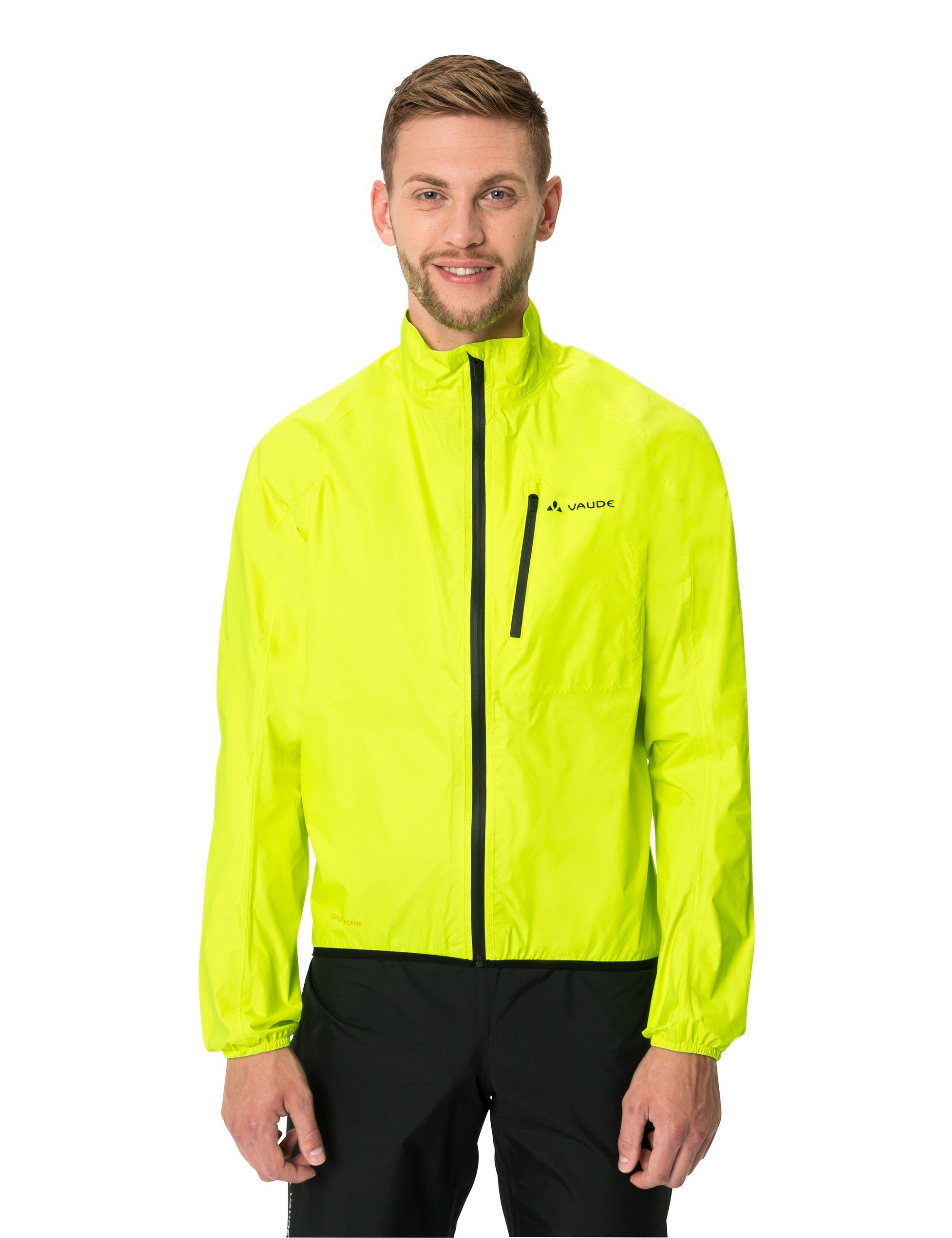 DROP III Herren-Regenjacke / neon yellow / 3XL