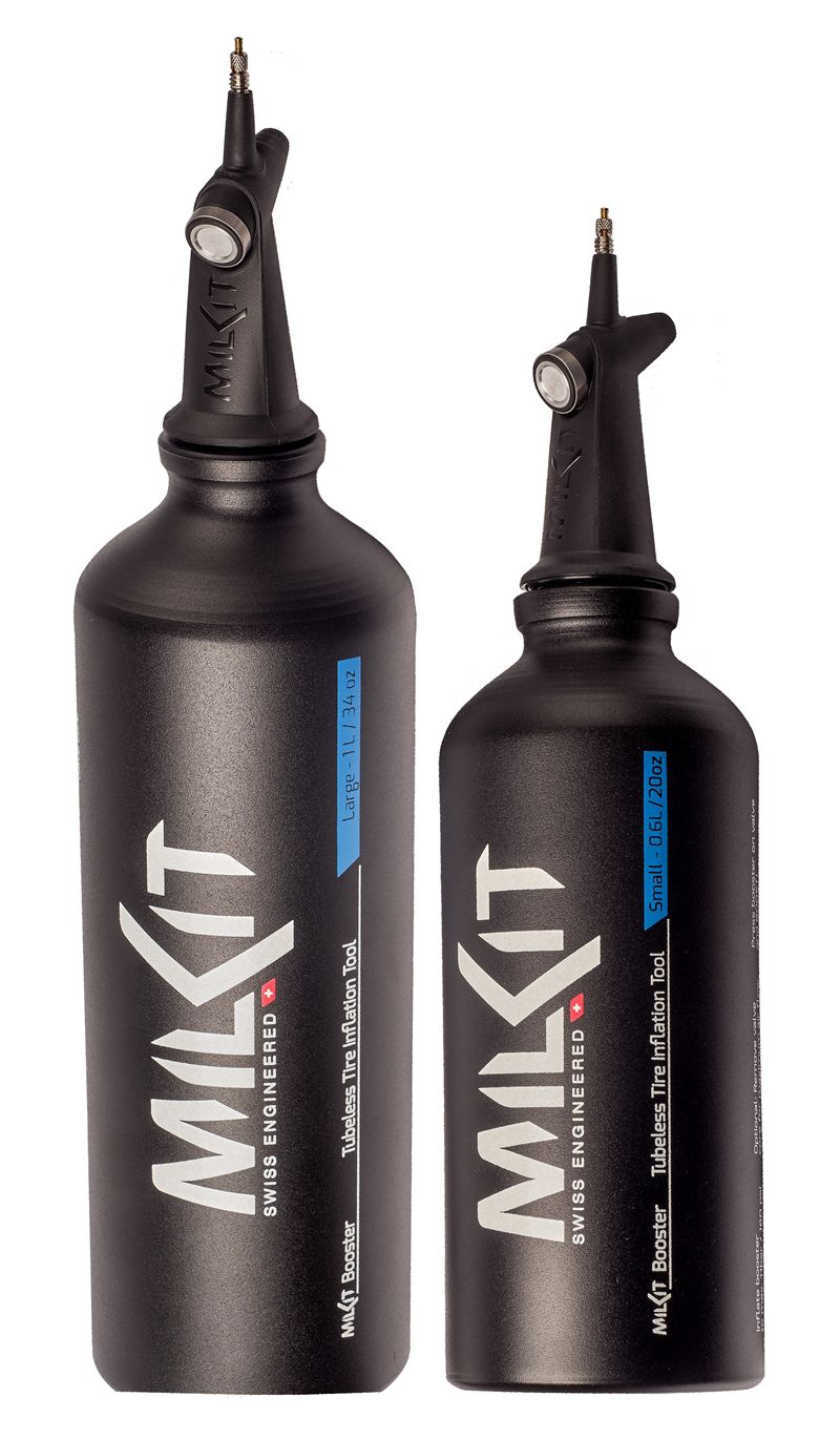 BOOSTER MILKIT Tubeless Pumpe / Schwarz / 750 ml
