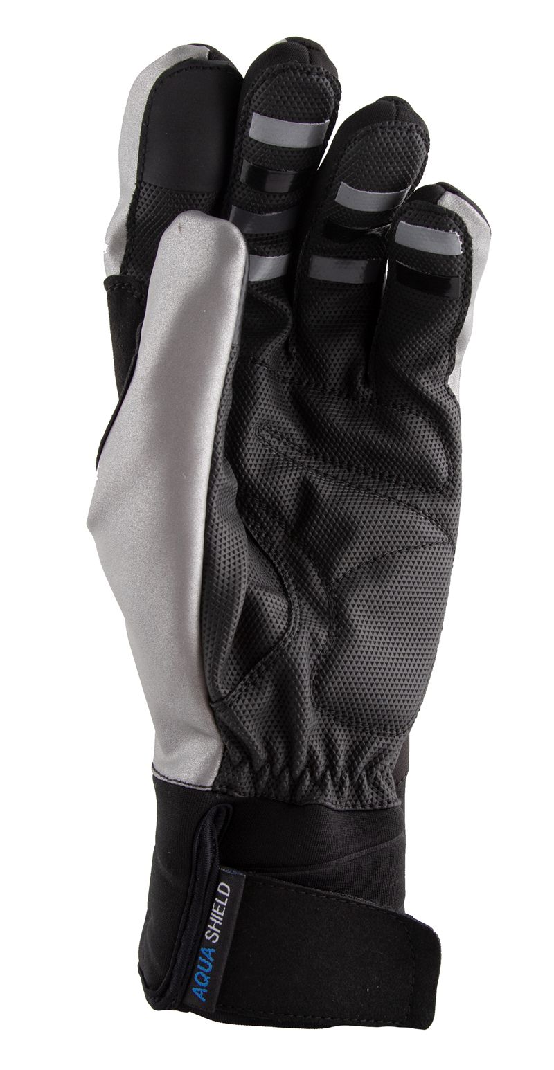 BEAM reflektierende Unisex-Thermo-Handschuhe / schwarz / XS=6