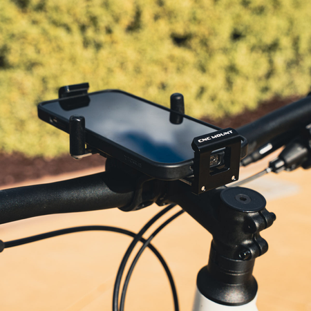 CNC Phone Mount / black / one size