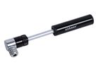 DUAL Minipumpe mit CO2-Adapter und CO2-Patrone / schwarz