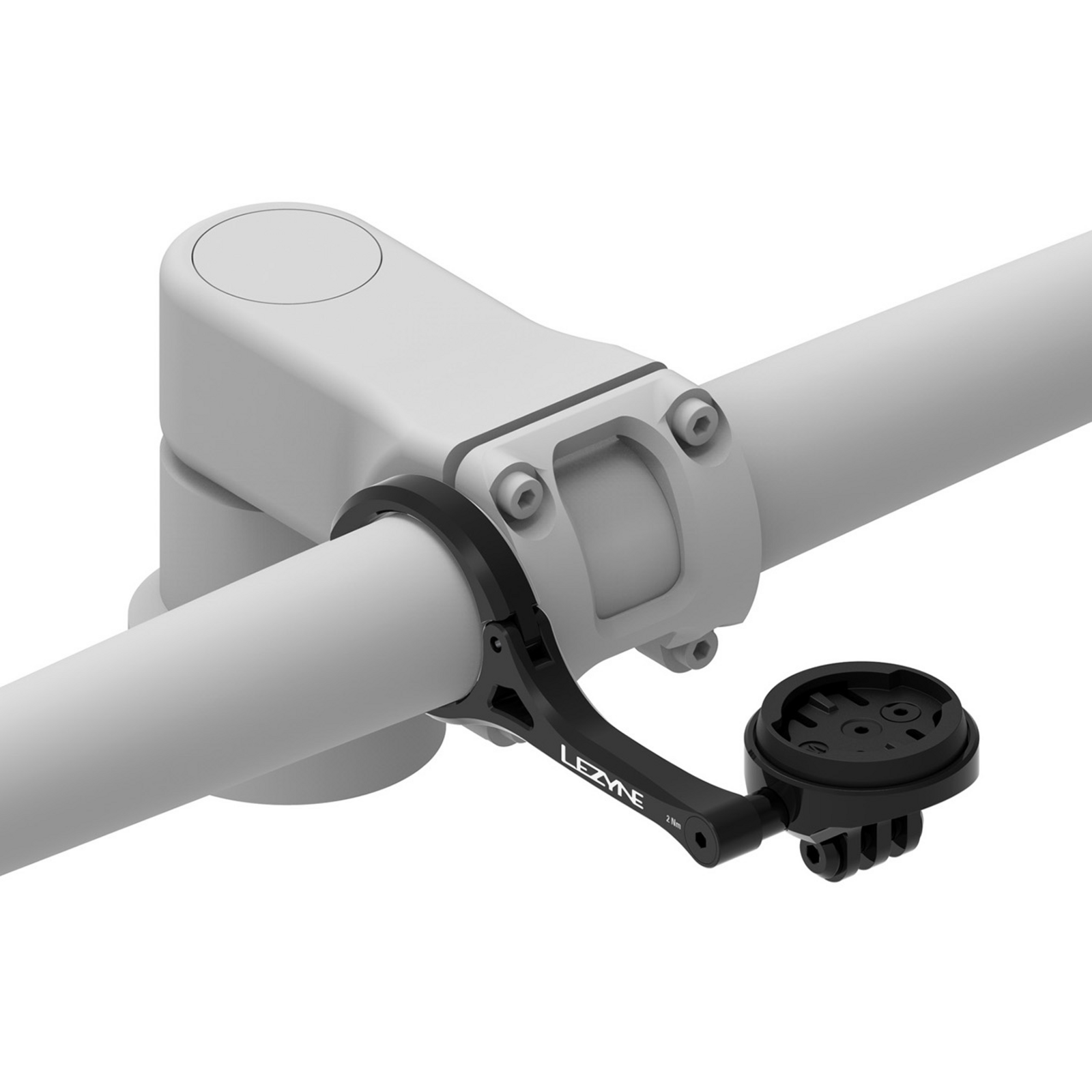 Garmin/Wahoo GPS Forward Mount With Gopro / black / one size