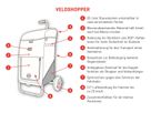 VELOSHOPPER Einkaufswagen / grün