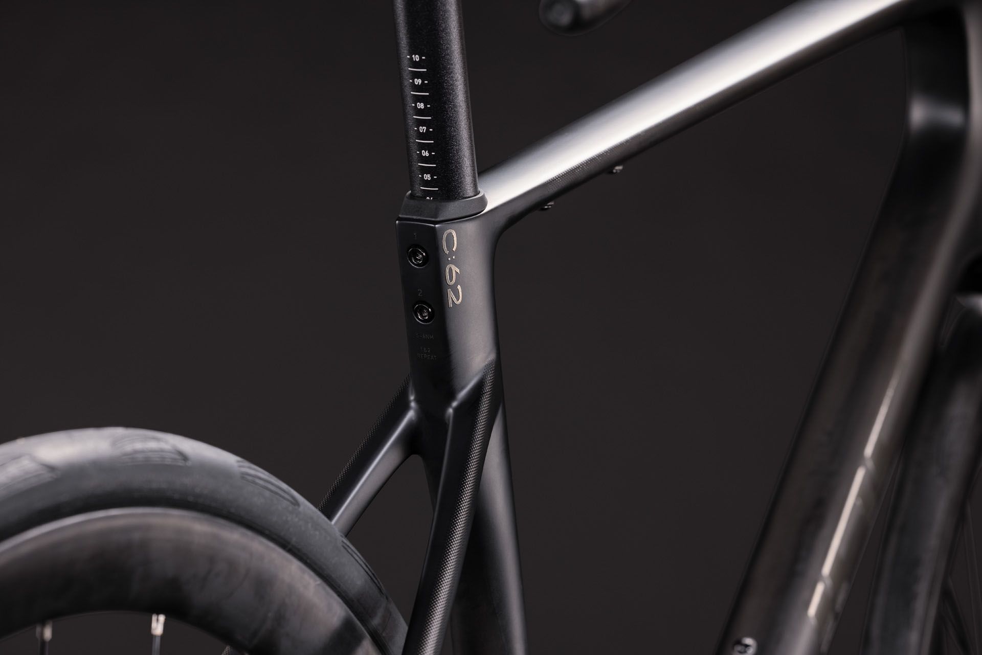 ATTAIN C:62 RACE Rennvelo / carbon/coalchrome / 53 CM