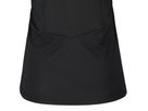 TRAIL FLOW ZIP Damen-Kurzarmtrikot / black/fir green / XS