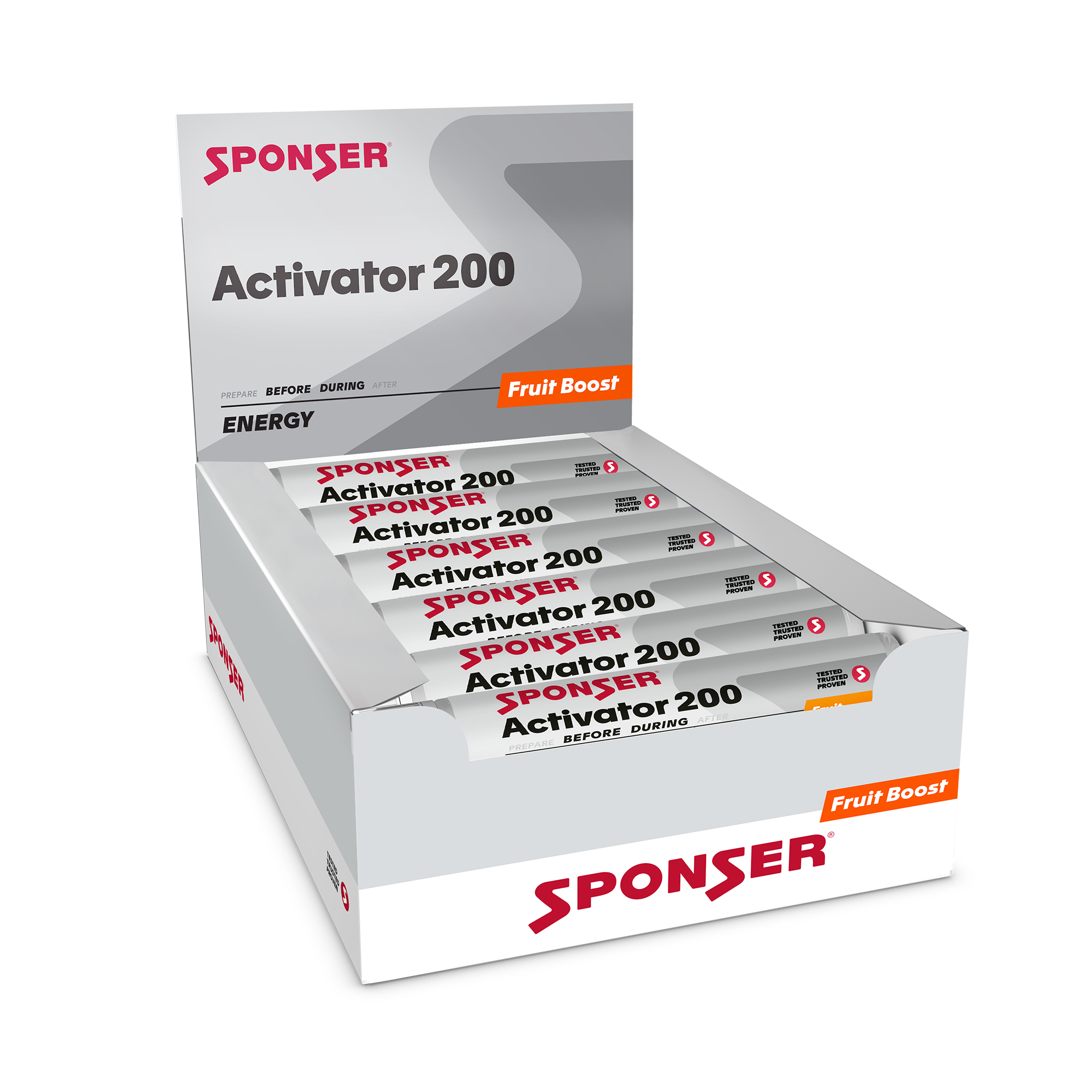 Activator 200, FRUIT BOOST Display (30 x 25 ml)