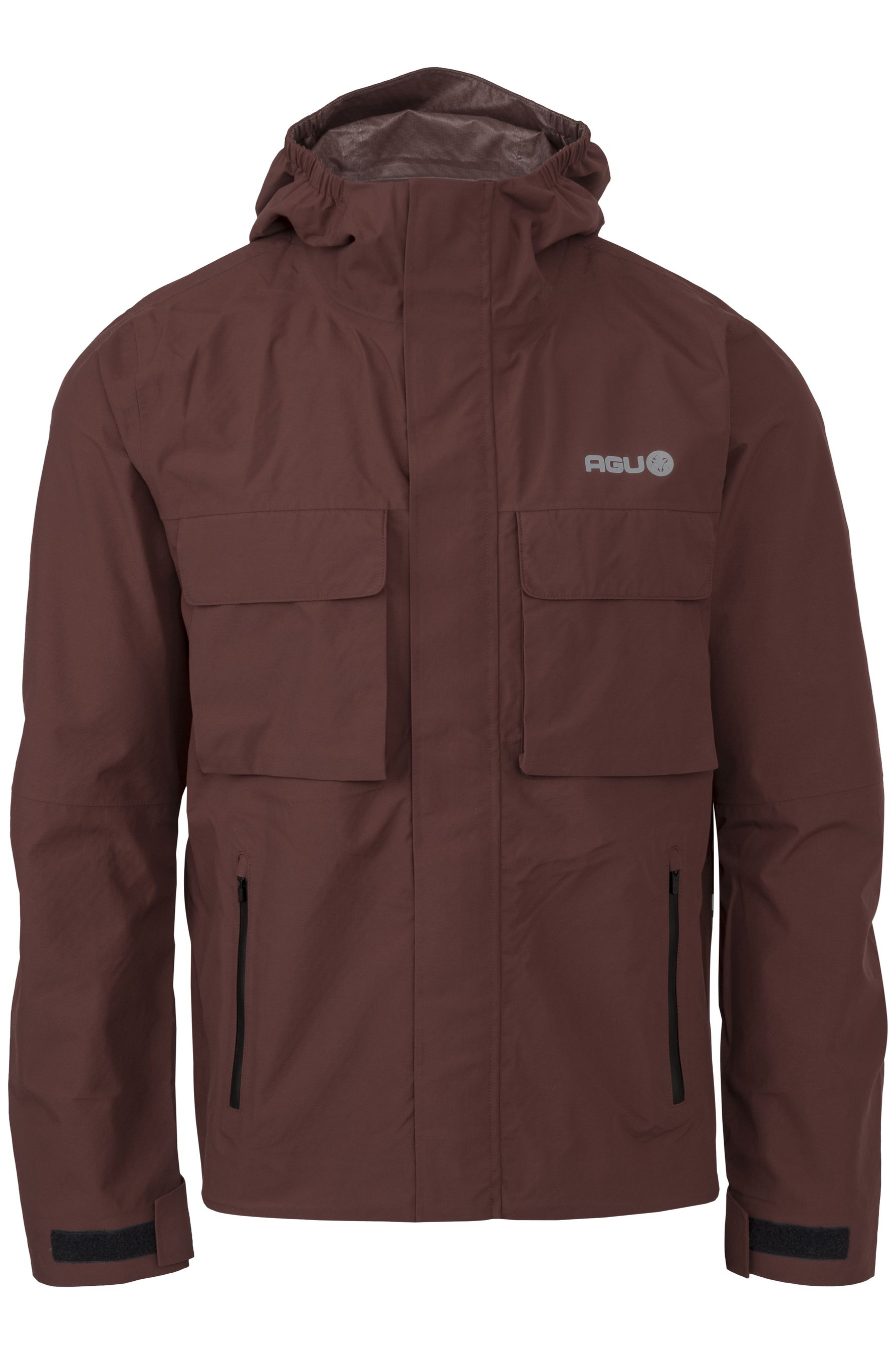 City Cruiser Rain Jacket Urban Outdoor / dark rose brown / M