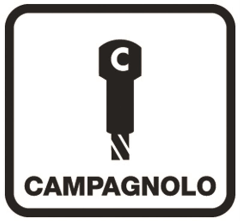 BREMSKABEL ROAD Campagnolo, slick, inox 1.5x2000mm / silber