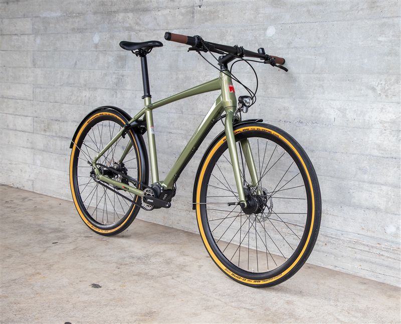 DAILY QUEST Pinion City- und Alltagsvelo / grün / 58 CM