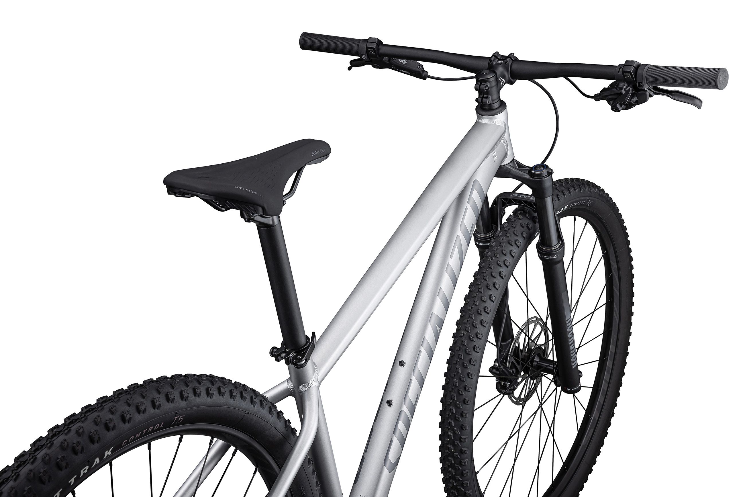 ROCKHOPPER EXPERT 27.5 Jugendvelo / satin silver dust smoke / S