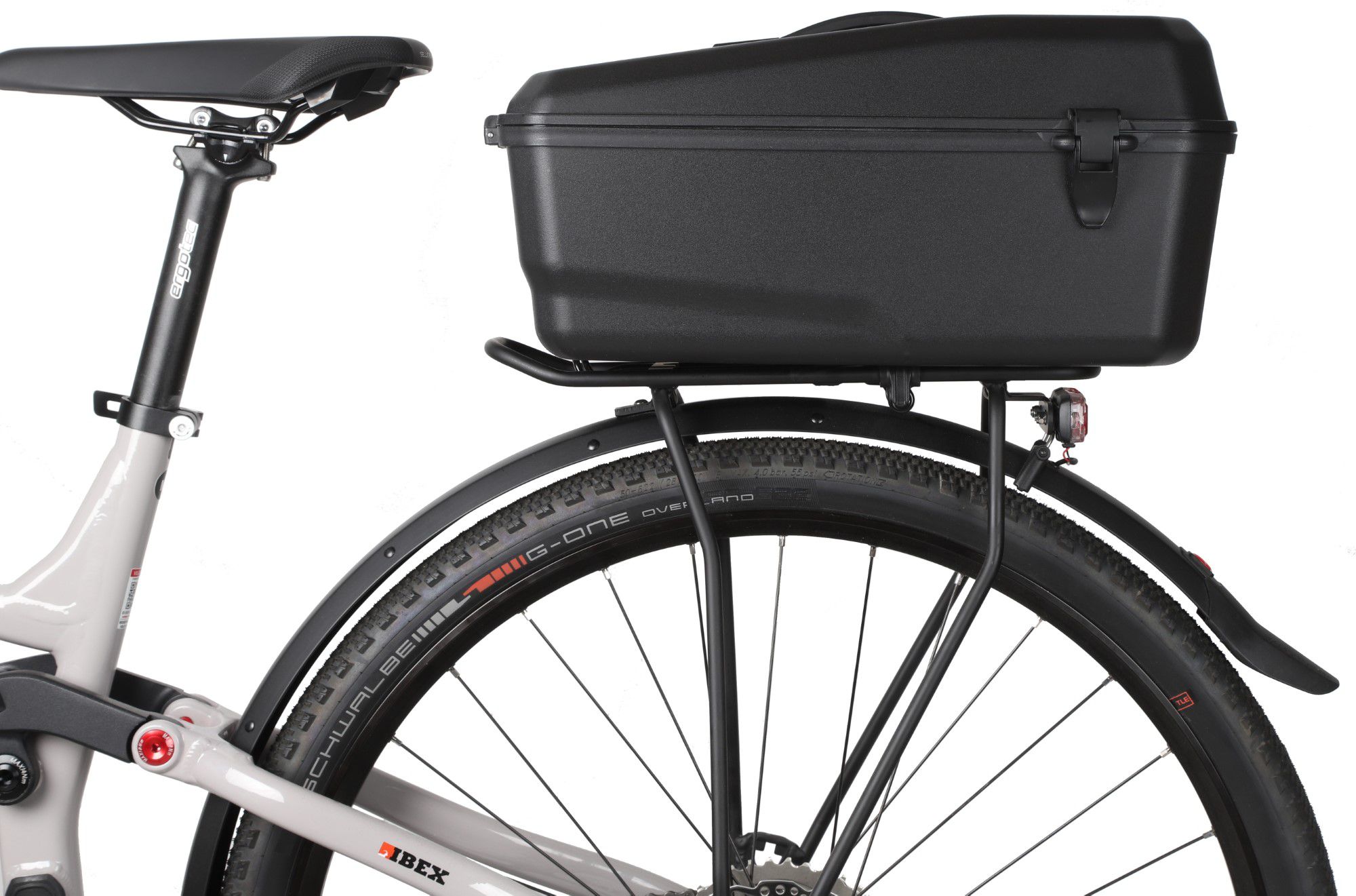 MAXI Gepäckträgerbox / schwarz / 15 L