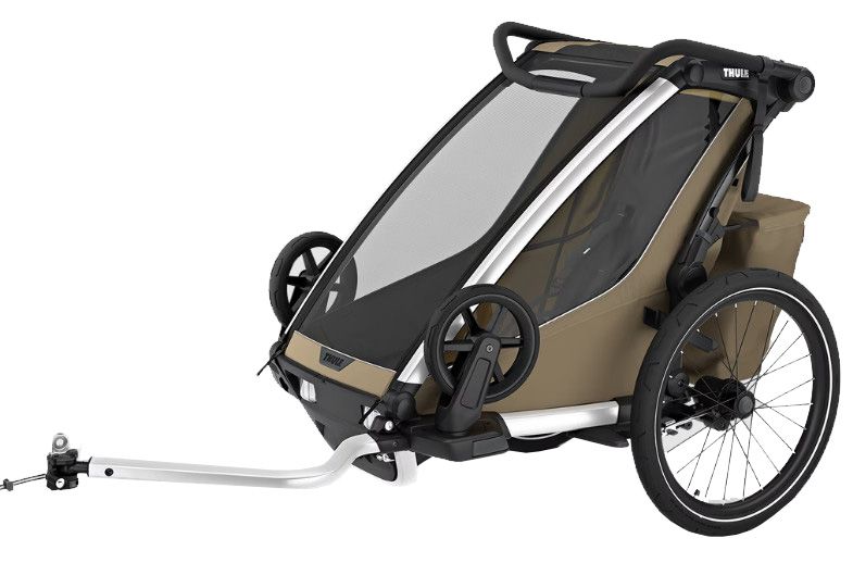 THULE CHARIOT CROSS 1 Gen. 2 Kinderanhänger / alu/faded khaki