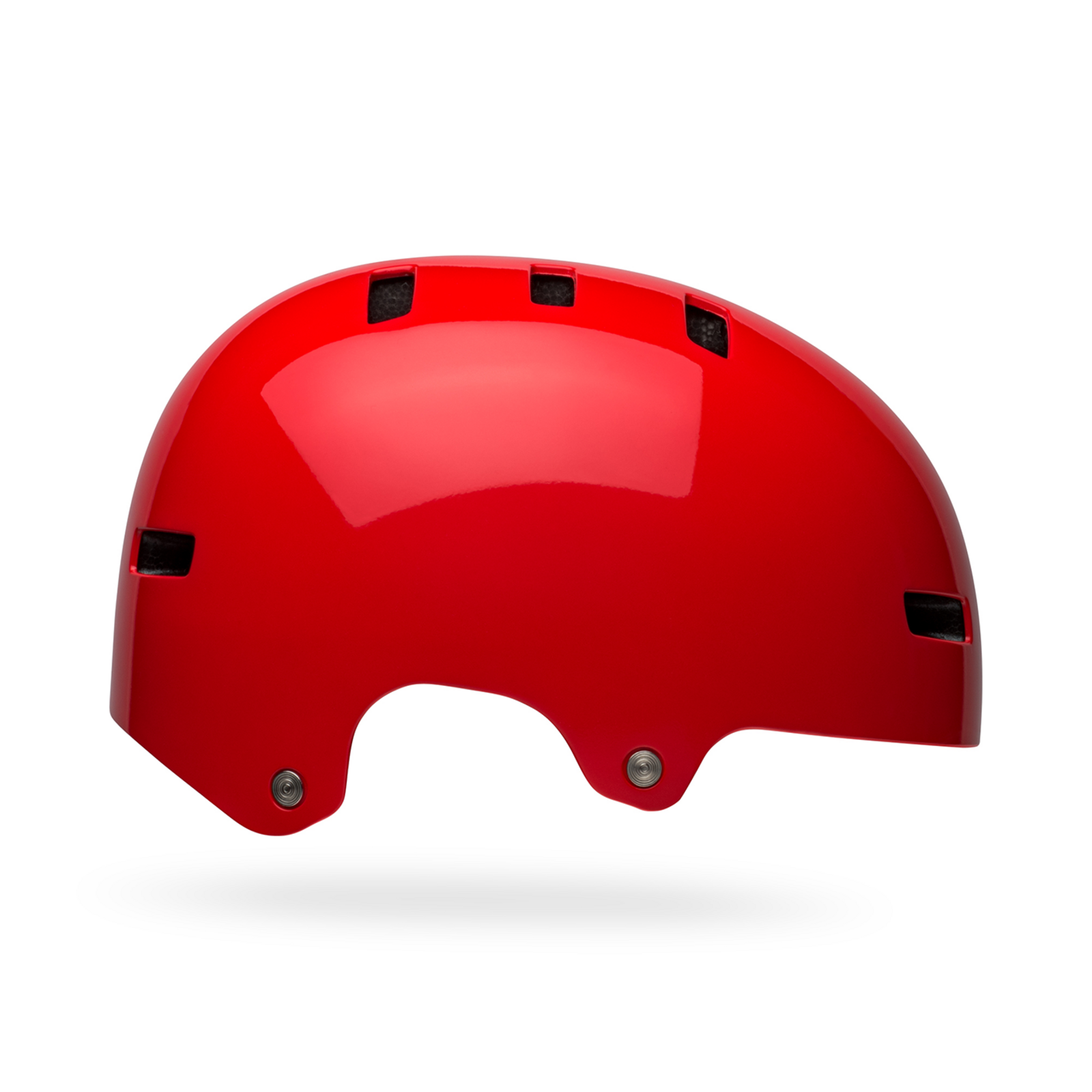 LOCAL Velohelm / solid red / M 55-59